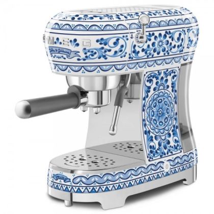 Еспресо кафемашина SMEG 50's Style, ECF02DGBEU, 15 бара, 1350 W, Dolce & Gabbana