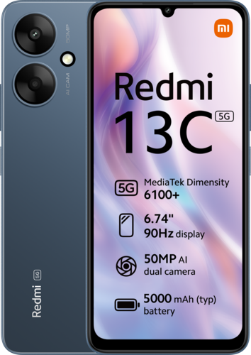 Xiaomi Redmi 13C 5G 4GB RAM 128GB Dual Sim Blue