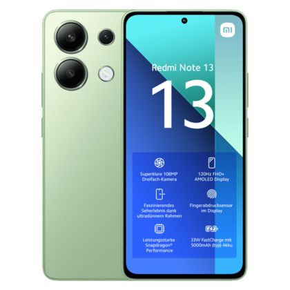 Xiaomi Redmi Note 13 6GB RAM 128GB Dual Sim Green