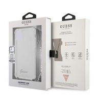 Калъф Original Faceplate Case Guess GUHCN61KC4GSSI iPhone 11 Transparent Silver Chain