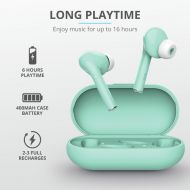 Безжични слушалки Trust Nika Touch Bluetooth Earphones Mint