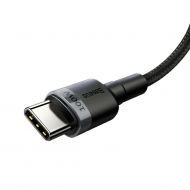Кабел Baseus Cafule Cable USB Type-C 2m Gray