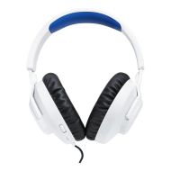 Геймърски слушалки JBL Quantum 100X Console White-Blue
